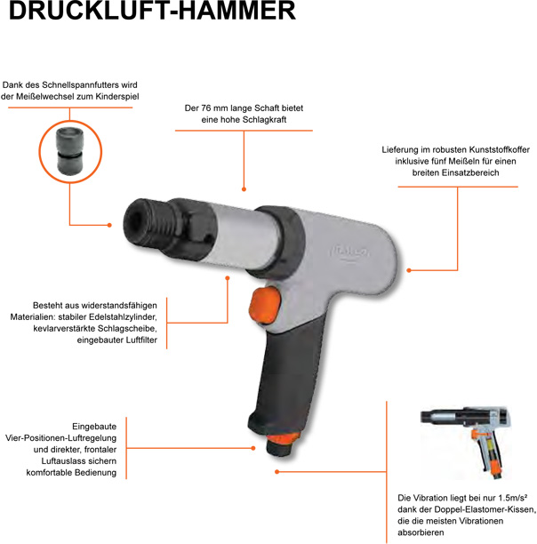 Druckluft-Hammer