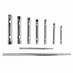 brüniert mit Stahlblatt 9045-B-250 250 mm Bahco Präzisionswinkel 