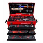 (Bild für) Werkzeugkoffer, Metall, bestückt mit 147 Werkzeugen