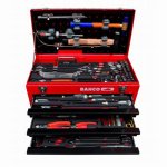 (Bild für) Werkzeugkoffer, Metall, bestückt mit 133 Werkzeugen