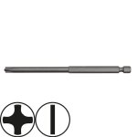 (Bild für) Kombi-Bits für Klemmschrauben, Schlitz 8,0 mm + PH 3, 125 mm, 2er Pack