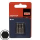 (Bild für) 1/4" Bits, 25 mm, Innensechskant, H 3 mm, 3er Pack