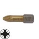 (Bild für) 1/4" Bits, 25 mm, TIN, PZ 1, 10er Pack