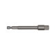 (Bild für) 1/4" Bit-Adapter, Außensechskant auf Außenvierkant 3/8", 100 mm, 5 Stück