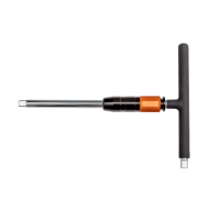 (Bild für) 1/2" T-Griff mit Ratschenfunktion mit Vierkantantrieb. 180 mm