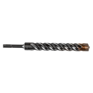 SDS+ Stahlbetonbohrer mit 4 Schneiden. Ø 28 mm. 200 mm Bohrtiefe (Bild für) SDS+ Stahlbetonbohrer mit 4 Schneiden. Ø 28 mm. 200 mm Bohrtiefe