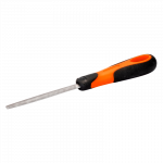 (Bild für) Halbrundfeile mit Heft. 150x16.0x4.7 mm. Hieb 2