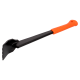 (Bild für) Fällheber aus Stahl mit Verstärkung an der Fußplatte zum Treiben von Keilen. Handgriff aus Thermoplast. 530 mm