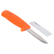 (Bild für) Messer. fluoreszierender Griff. schwimmt im Wasser. ohne Holster