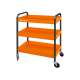(Bild für) Rollwagen mit 3 Einlageböden. orange