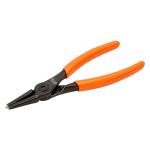 (Bild für) Innensicherungsringzange. gerade Backe. PVC-Griffe. 130 mm