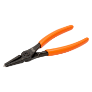 (Bild für) Innensicherungsringzange. gerade Backe. PVC-Griffe. 130 mm