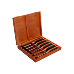 (Bild für) Stechbeitel-Satz. 6.10.12.18.25.32 mm. in Holzbox