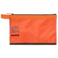 (Bild für) Reißverschlusstasche. 145 mm. orange. Innentasche ebenfalls mit Reißverschluss