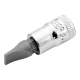 (Bild für) Schraubendreher-Einsatz. 1/4". Schlitz. 6.5 mm