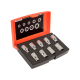 (Bild für) 1/2" Steckschlüssel-Satz für TORX-Schrauben mit Außenprofil. 9-tlg