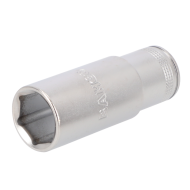 (Bild für) 3/8“ Steckschlüssel-Einsätze. 6kant. lang. SW 6 mm