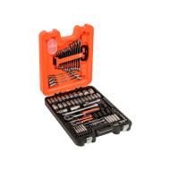 (Bild für) Steckschlüssel-Satz 1/2"+1/4". 106-tlg