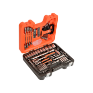 (Bild für) Steckschlüssel-Satz 1/2"+1/4". 91-tlg