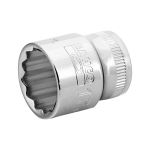 (Bild für) Steckschlüssel-Einsatz 3/8". 12kant. dünnwandig. SW 21 mm. SB-Verpackung