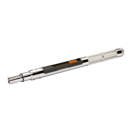 (Bild für) 9x12 mm elektronischer Drehwinkel-/Drehmomentschlüssel mit austauschbarem Kopf. 7-135 Nm