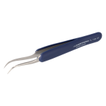 (Bild für) Ergonomische Soft Touch Pinzette. Typ 7-SA. antimagnetisch. ESD-sicher. mit gebogenen. sehr feinen Spitzen 