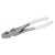 (Bild für) Kombizange, Edelstahl/Inox, magnetisch, PVC ummantelte Griffe, 200 mm