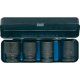 (Bild für) 1/2" Kraft-Steckschlüssel-Satz, 6kant, verstärkt, 4-tlg, 17-24 mm