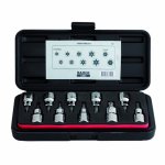 (Bild für) Schraubendreher-Einsätze-Satz 1/2" für Torx + PH, 10-tlg