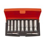 (Bild für) 1/4" Steckschlüssel-Satz, lange Ausführung, 10-tlg