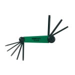 (Bild für) Winkelschraubendreher-Satz, 8-tlg, TX, brüniert