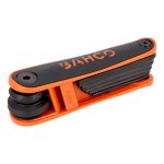 (Bild für) Winkelschraubendreher-Satz, 9-tlg, 6kant, brüniert, lang