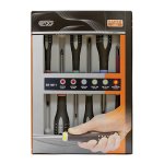 (Bild für) Ergo™-Schraubendreher-Satz, 6-tlg, Schlitz+PH+PZ+T