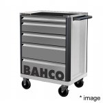 (Bild für) Campaign Werkstattwagen mit 5 Schubladen, grau (RAL 9022)