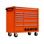 (Bild für) Classic Werkstattwagen 40" mit 2 Schubladenreihen, 12 Schubladen, orange