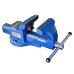 (Bild für) Schraubstock, Vierkant-Schlitten, Öffnungsweite 150 mm