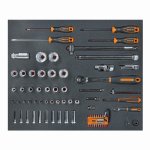 (Bild für) 3/3 Einlage Steckschlüssel-Einsätze, 77-teilig