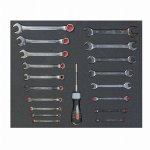 (Bild für) 3/3 Einlage, mixed, 19-tlg