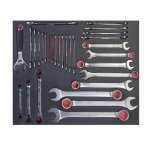 (Bild für) 3/3 Einlage, Schraubenschlüssel, 30-tlg