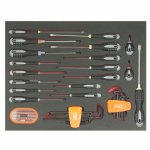 (Bild für) 3/3 Einlage Schraubendreher, Bits, 66-teilig