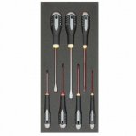 (Bild für) 1/3 Einlage, Schraubendreher, Schlitz + PH, 7-tlg