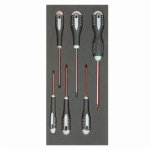 (Bild für) 1/3 Einlage Schraubendreher TORX, Tamper-Resistant, 6-teilig