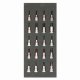 (Bild für) 1/3 Einlage, Steckschlüssel + Zubehör 1/2", 20-tlg