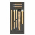 (Bild für) 1/3 Einlage Meissel und Splintentreiber, 11-teilig