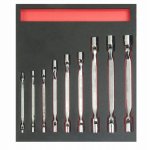 (Bild für) 2/3 Einlage, Doppel-Gelenksteckschlüssel, 9-tlg