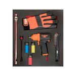 (Bild für) 2/3 Einlage, 1/2" Mini-Schlagschrauber & Zubehör, 9-tlg