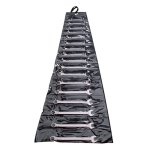 (Bild für) Ring-Maulschlüssel-Satz, gekröpft, 17-tlg, in Kunststofftasche