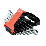 (Bild für) Ring-Maulschlüssel-Satz, gekröpft, 6-tlg, im Kunststoffhalter