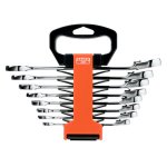 (Bild für) Knarren-Ring-Maulschlüssel-Satz, 8-tlg, Zoll