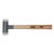 (Bild für) Rückschlagfreier Hammer, Holstiel, Nylonkopf, 300x100x35 mm, 500 g